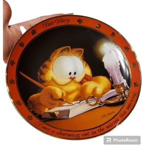 Garfield Collectors "Dear Diary Series" Plate